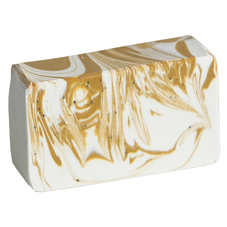 Lemon and Poppy Soap Main Product Image Transparent